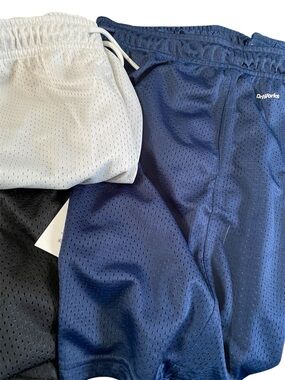DriWorks Mesh Athletic Shorts - Navy,black and gray